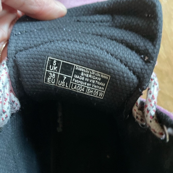 Dr. Martens suede Pink Lace-Up Women's Boots - Picture 8 of 13